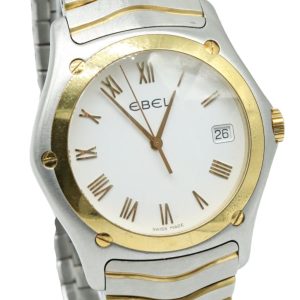 B220622 - 46: Reloj de acero y oro marca ebel de caballero. (marca verificada).