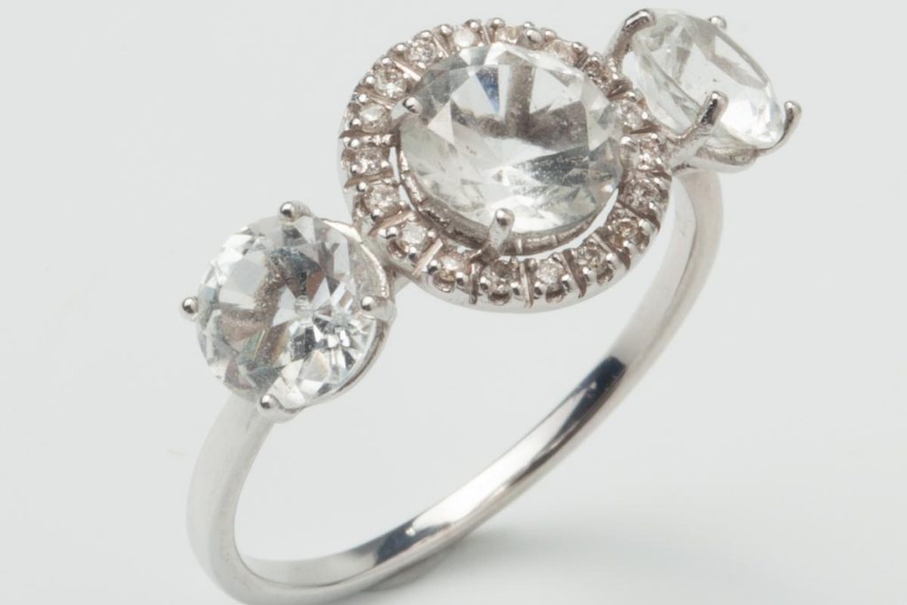 Anillo diamantes - vender diamantes en valencia